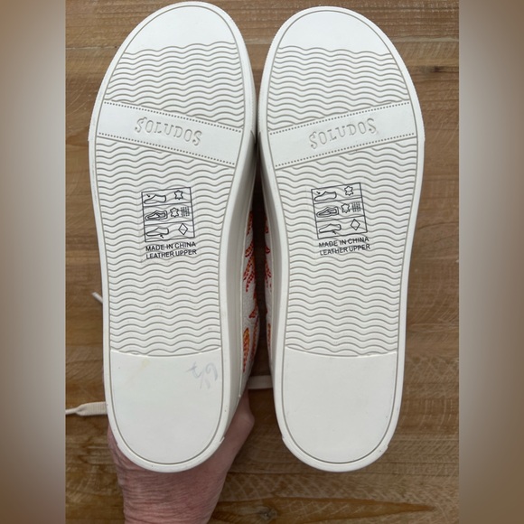 Soludos Ibiza Platform sneaker Hot Stuff women’s size 6.5 - Picture 9 of 10